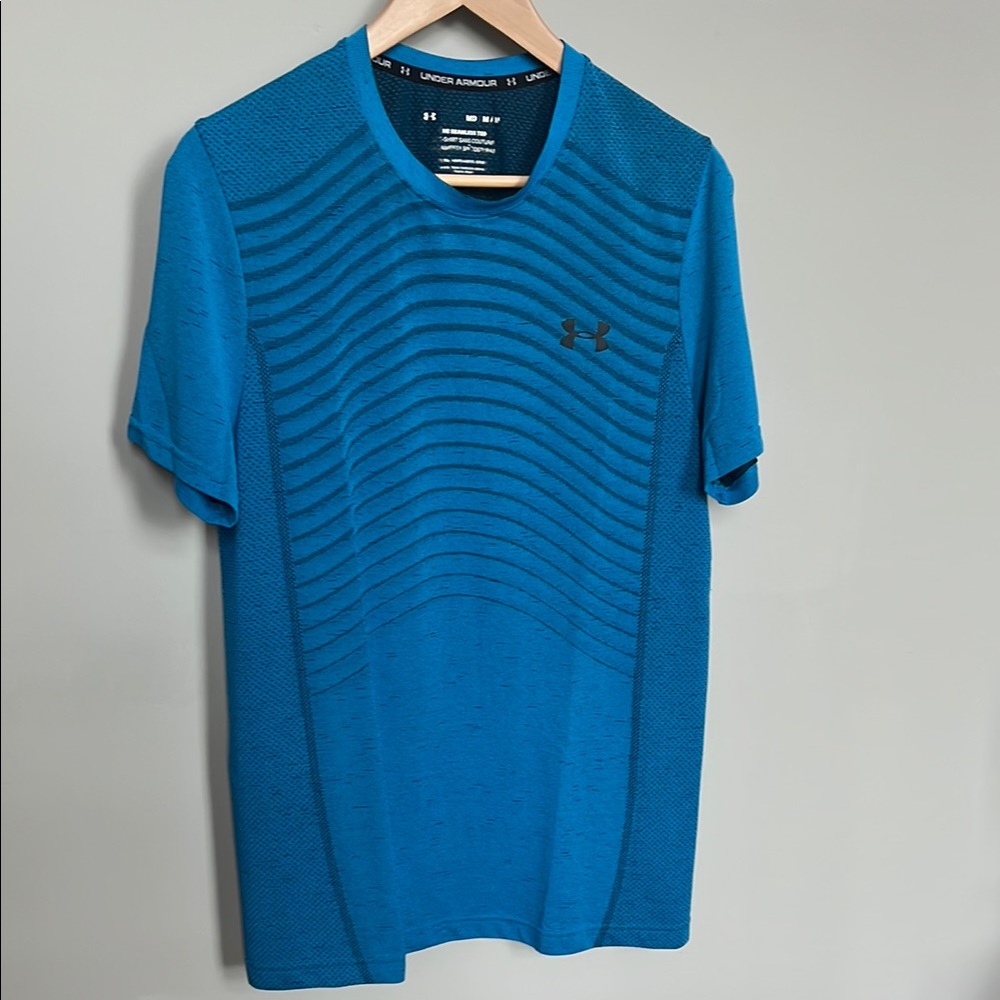 Under Armour Blue Seamless Top